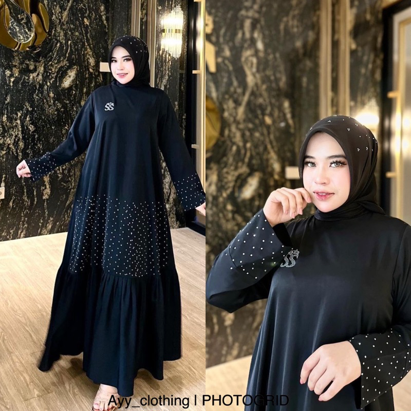 Dress Abaya Swarovski