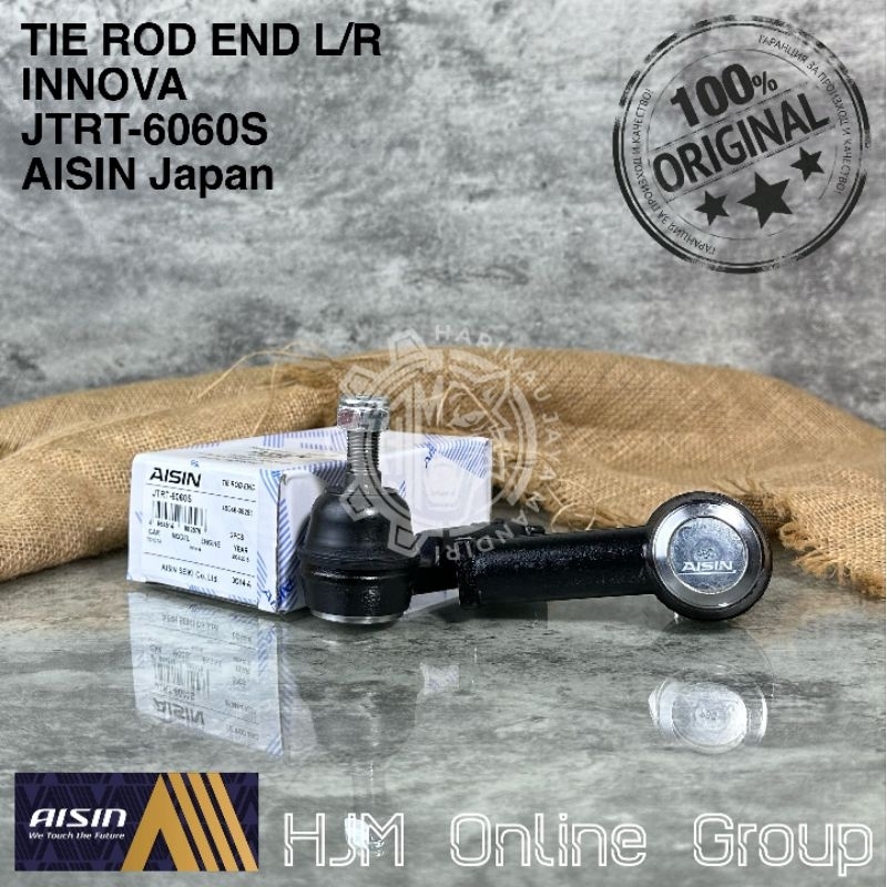 TIE ROD END L/R - TIROD TEROD INNOVA AISIN Japan JTRT-6060S ORIGINAL