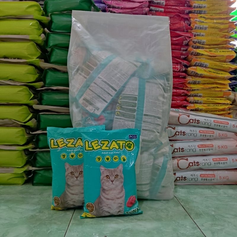 Grab Gojek Lezato Tuna Adult Freshpack 20kg KEMASAN BARU!!!!!! - Makanan kucing dewasa