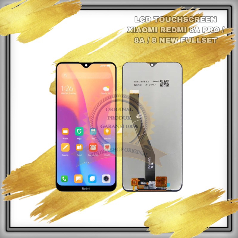 LCD XIAOMI TOUCHSCREEN REDMI 8-8A-8A PRO FULLSET ORIGINAL INCELL