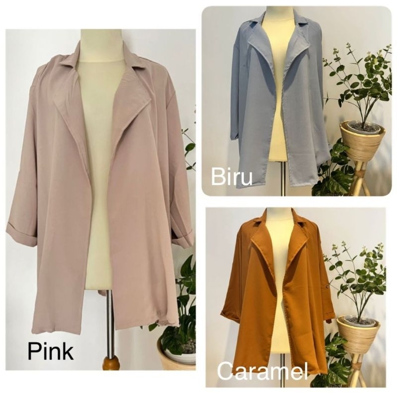 Outer Wanita Casual Premium Blazer Wanita Korean Style