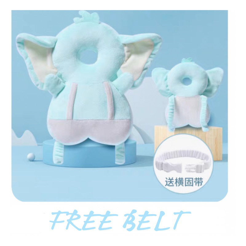 Babyglory.id ✨&quot;FREE BELT&quot; ANIMAL SERIES Bantal Pelindung Kepala Bayi Anti Jatuh / Baby Head Protector Ransel