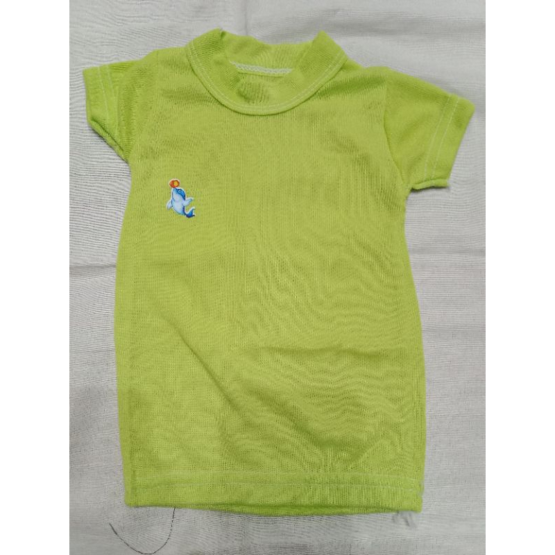 Baju pendek new born / baju pendek bayi polos / oblong bayi / baju bayi