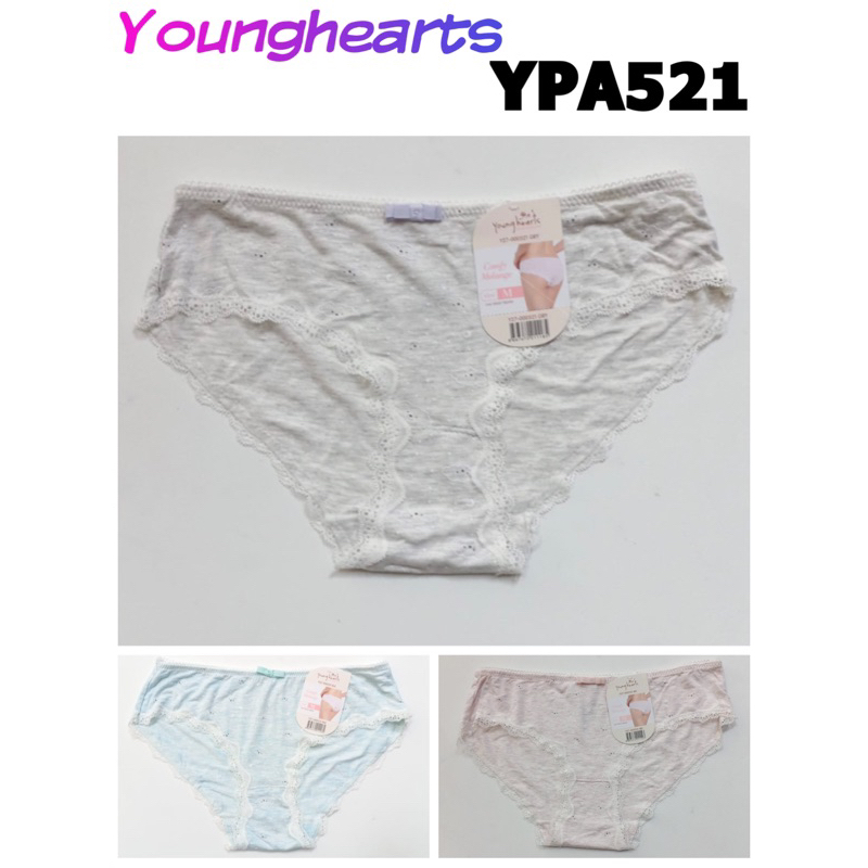 YPA521 panty younghearts midi katun viscose L