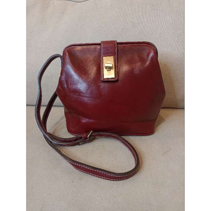 sling bag kulit asli wherever you go i will go with you