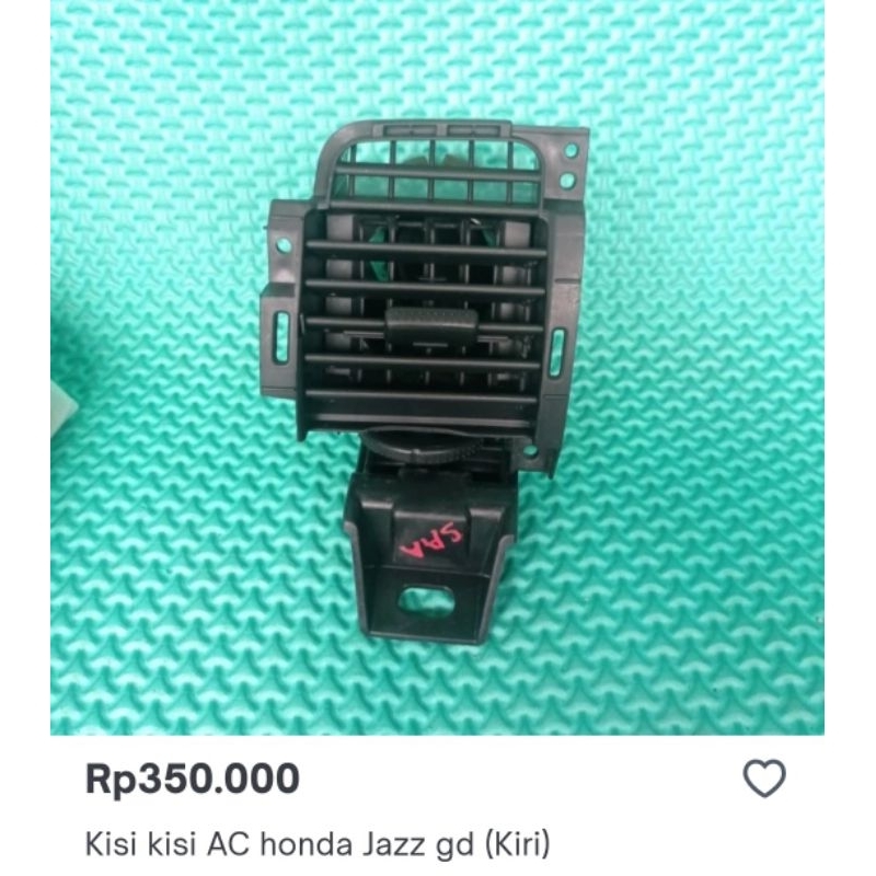 kisi kisi ac Honda jazz GD(kiri)