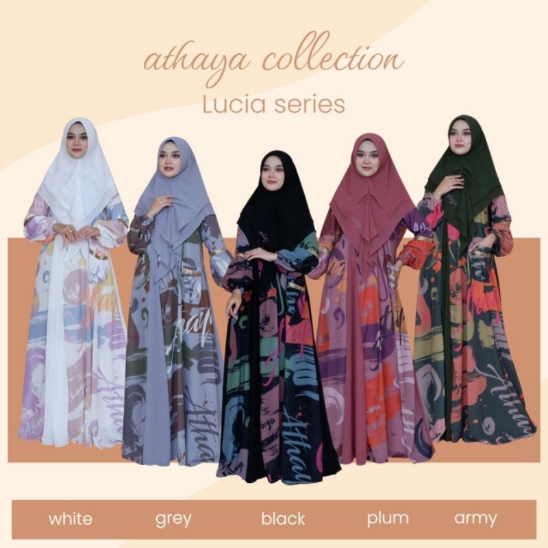 Gamis Athaya hijab | Lucia Series | Special Ramadhan 2023