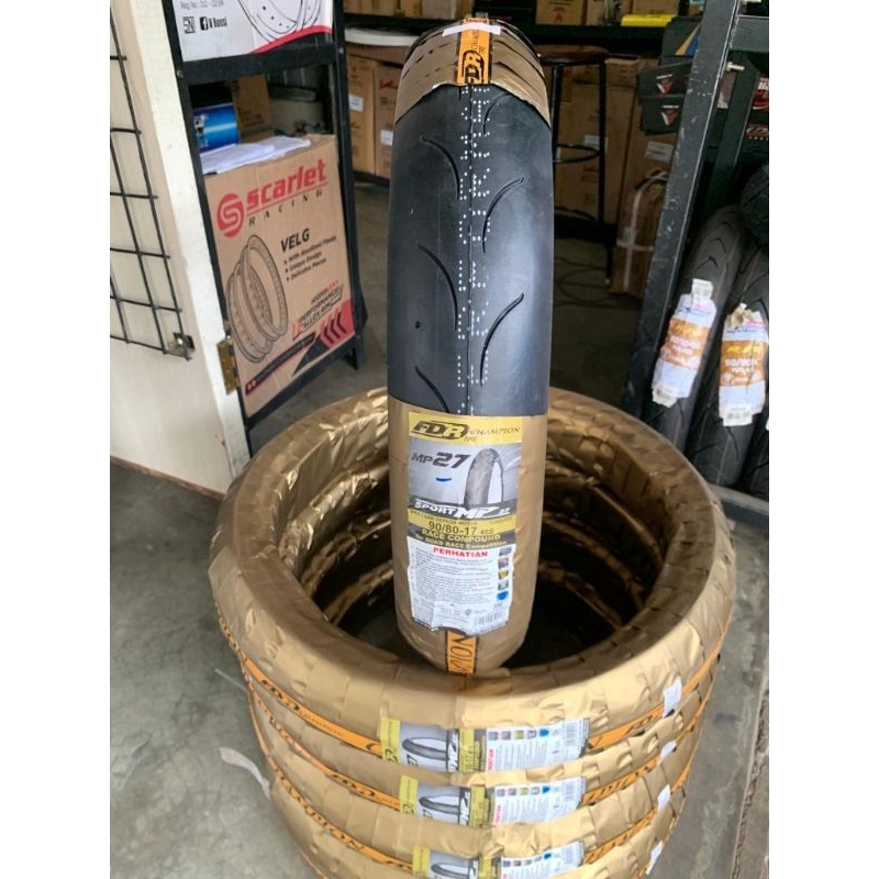 BAN SOFT FDR MP 27 90 80 RING 17 TUBELESS RACING MX SATRIA SONIC MP27