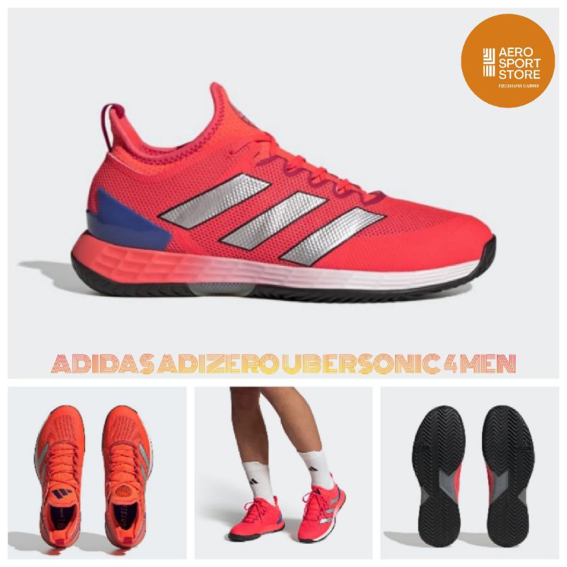 [ SEPATU TENIS LAPANGAN ADIDAS ADIZERO UBERSONIC 4 MEN LANZ 2023 ]
