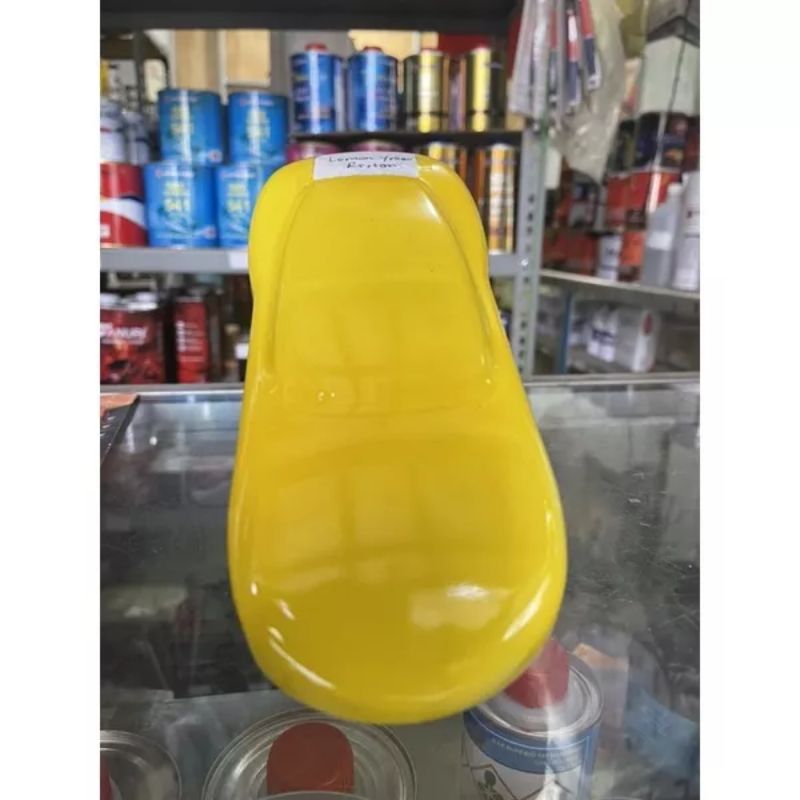 Cat kuning lemon Pu Cat Kuning terang solid 200ml
