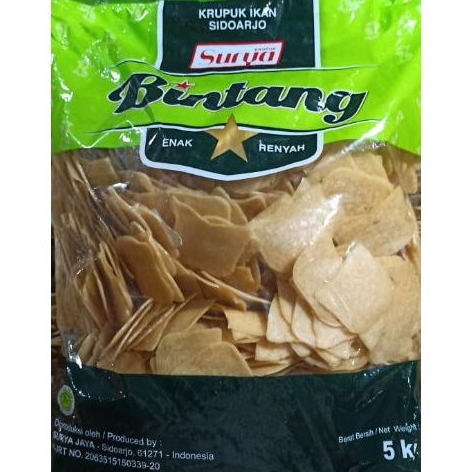 

Krupuk Udang Cap Bintang 1000 gram