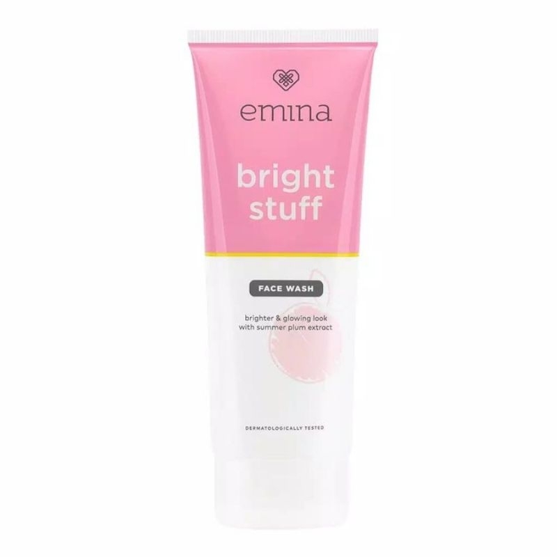 Emina Bright Stuff BPOM | Emina Bright Stuff Face Wash | Emina Moisturizer | Emina Loose Powder