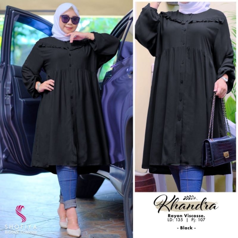 KHANDRA BIG SIZE TUNIK ORIGINAL BY SHOFIYA
