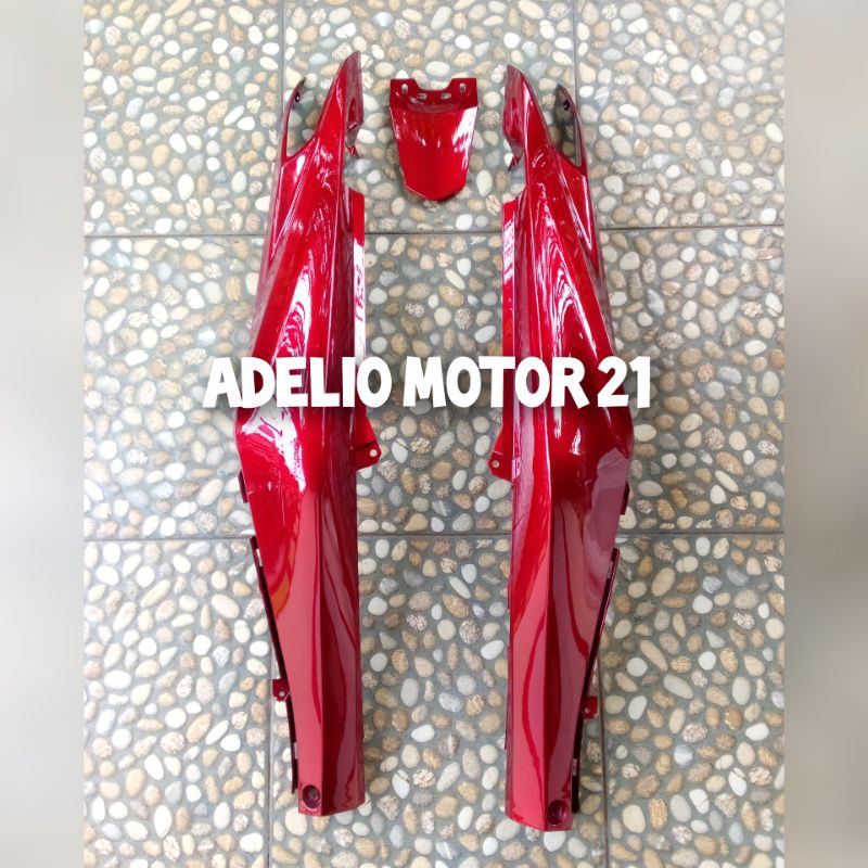 cover body samping Jupiter Z robot / Jupiter Z new warna merah marun