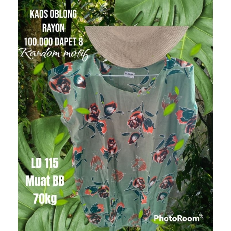 KAOS OBLONG RAYON blouse