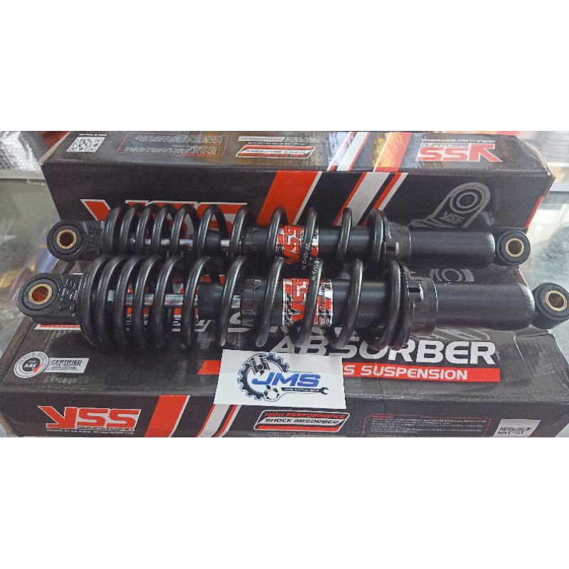 Shock Yss Top Prime Supra/RX-King/Kharisma UK 340mm Black