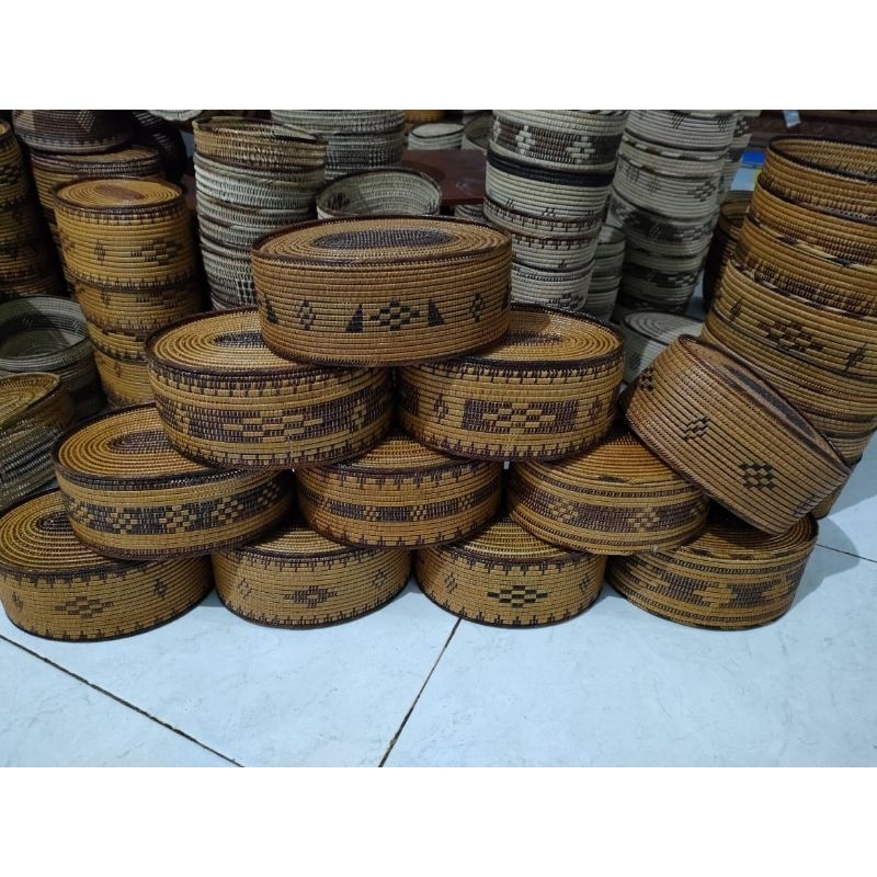 [Big Sale] Peci Rotan Gorontalo Kopiah Gusdur Peci Habib Bahar Peci Sandiaga Uno Peci Habib Reyahan 