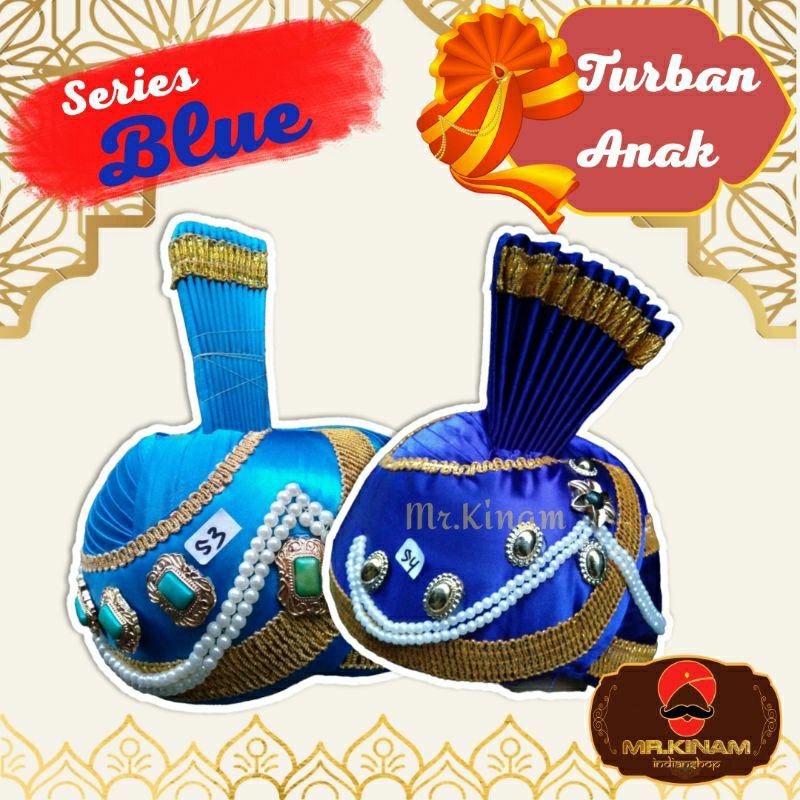 TURBAN ANAK [TB-0102] | TOPI INDIA ANAK | TOPI ANAK