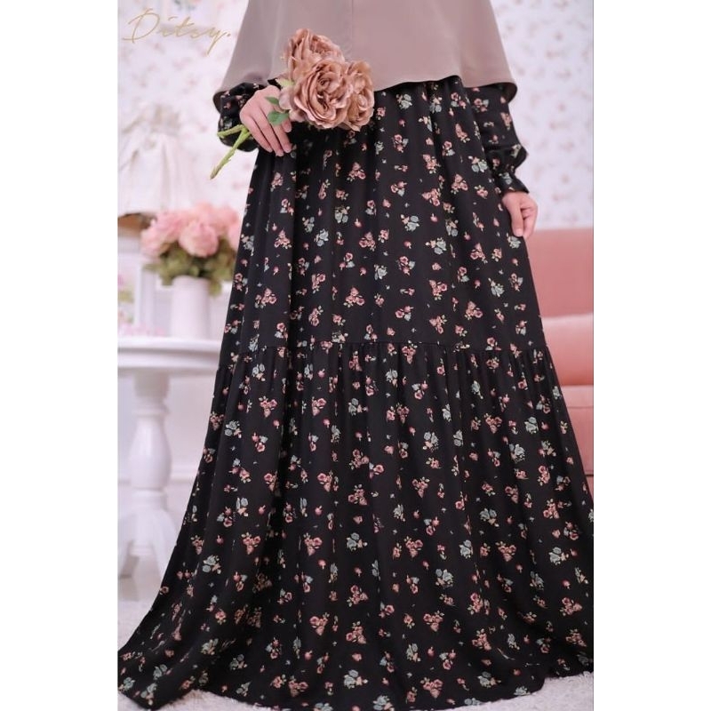 DITSY REJECT SALE CIRILLA BLACK SIZE L