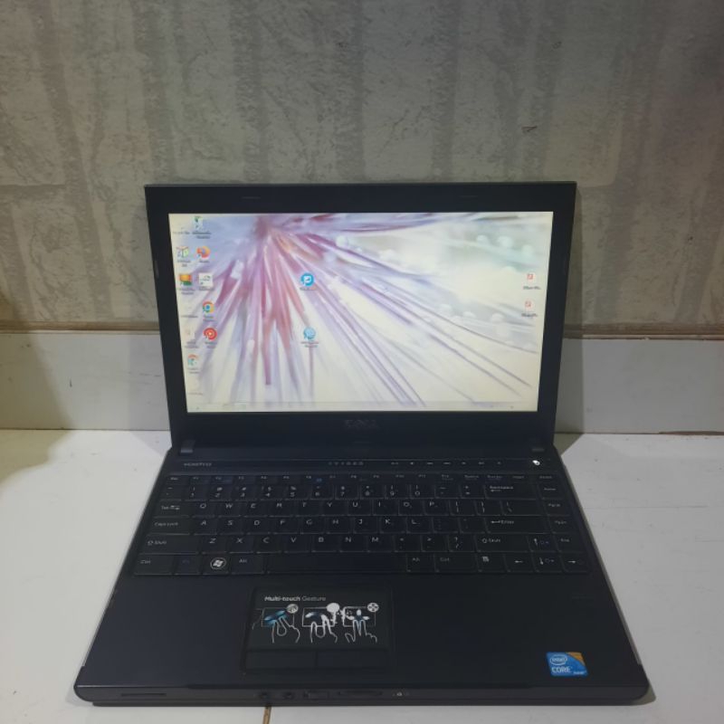 Laptop Dell Vostro 3300 intel Cor i5 Ram 4GB HDD 500GB Os. Windows Full aplikasi Layar 14inch