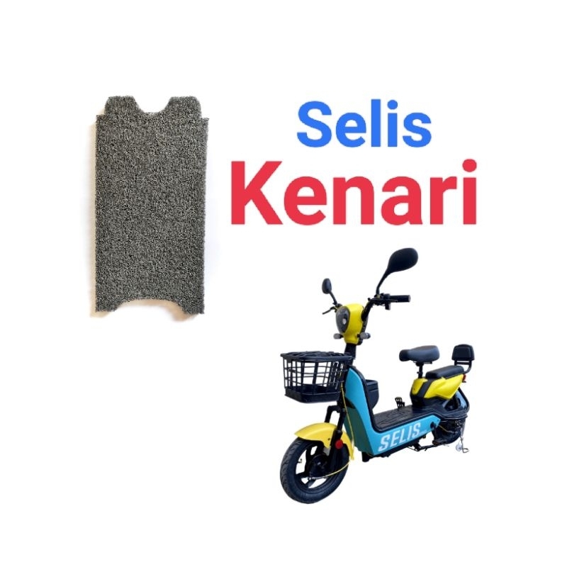 Karpet sepeda motor listrik Selis Kenari