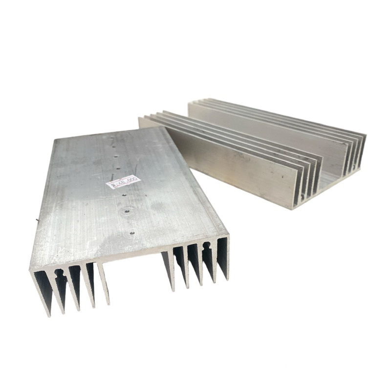 Pendingin Heatsink Transistor 10 Sirip 20cm Tebal 4mm