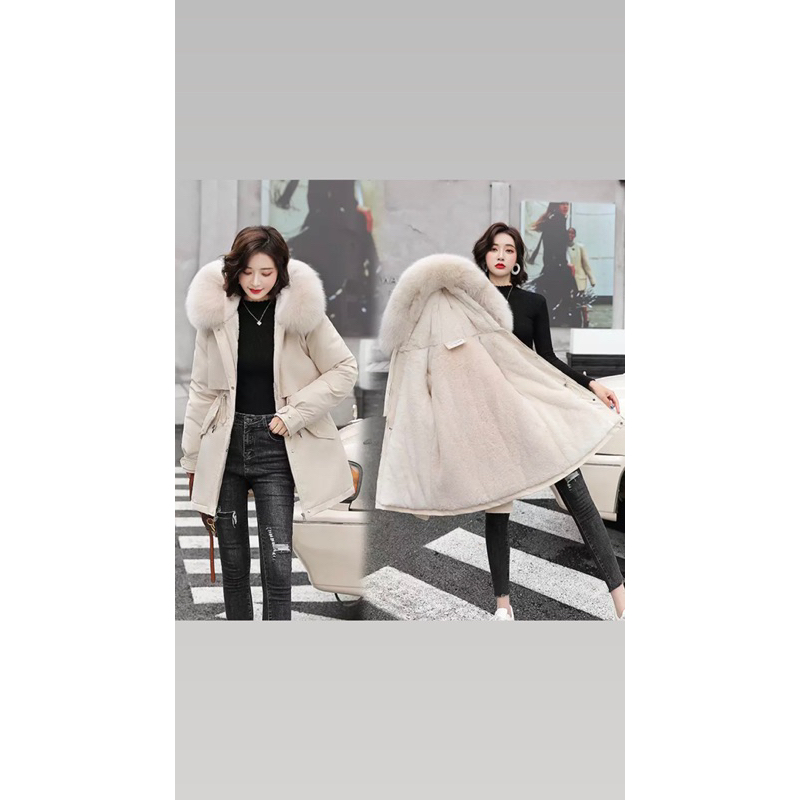 Mid Length Padded Coat #1706