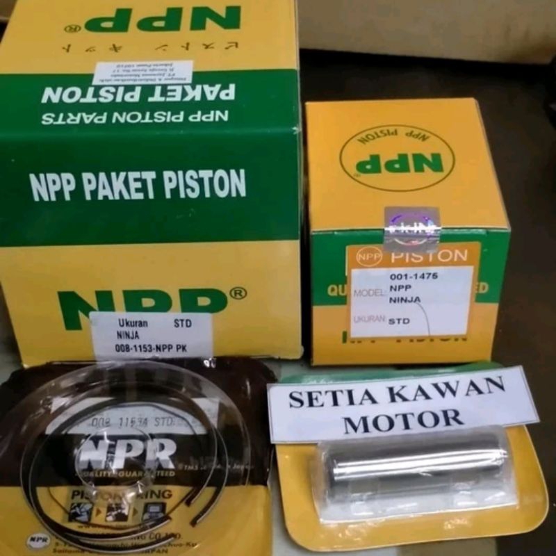 Seher piston kit Ninja 150R Rr OS Std standart asli NPP