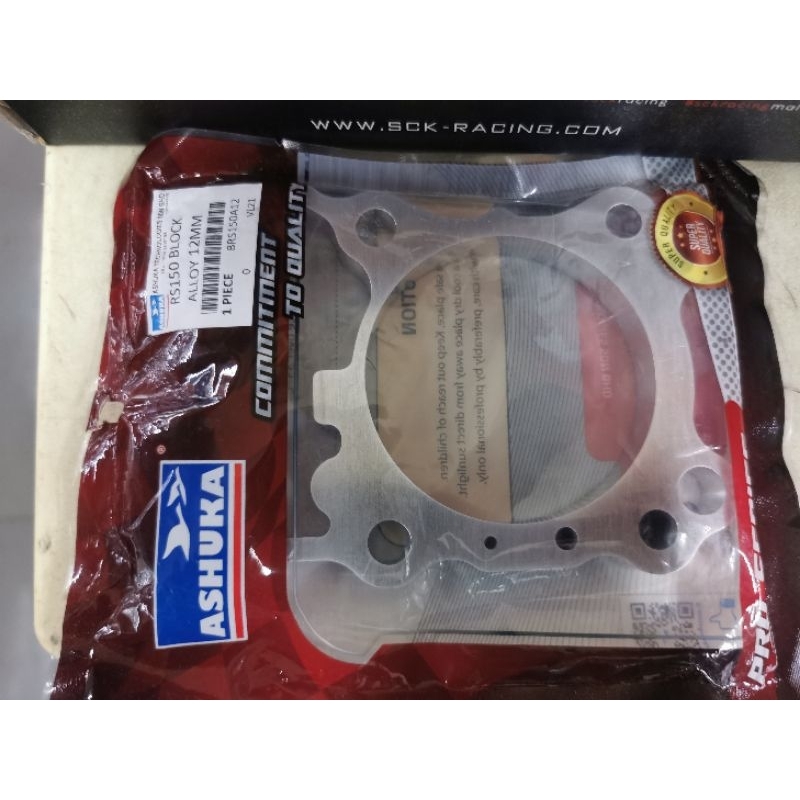 crankshaft sck / krug ass stroke up cbr 150 Sonic sck racing jek 10mm + gasket dan stut