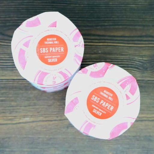 

Kertas Thermal / Thermal Paper 58x40 / 58 x 40 Roll With Core (Ada Core / Tulang Tengah Rollnya)