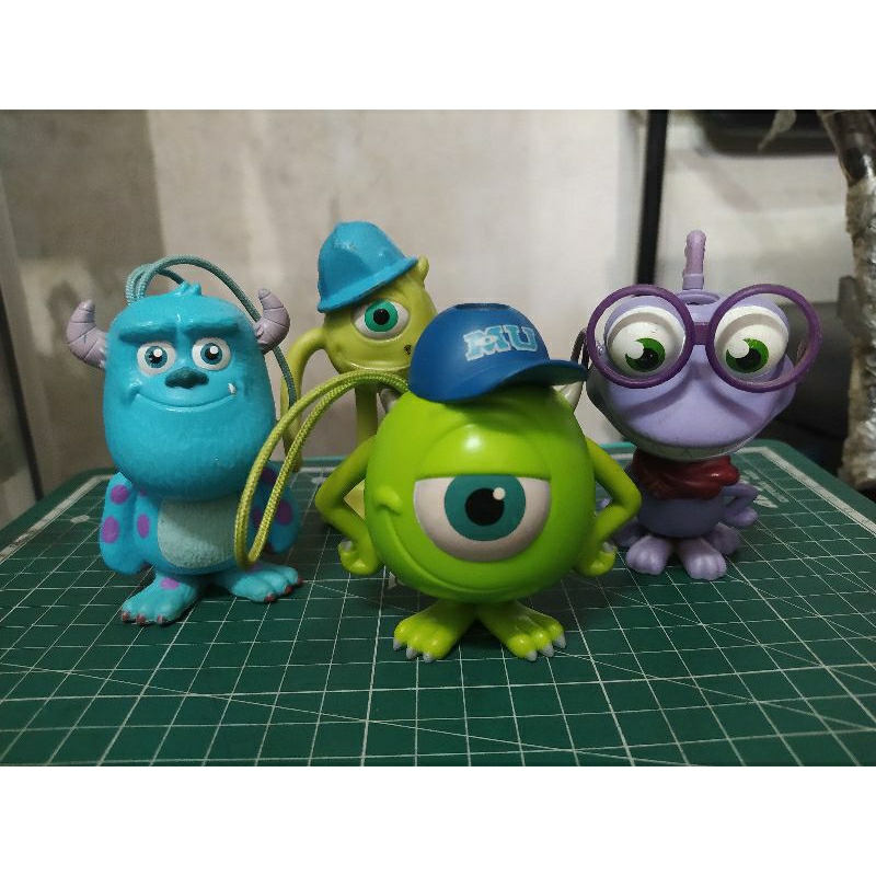 Figure Monster Inc Mike / Sully Mainan Happy Meal McD