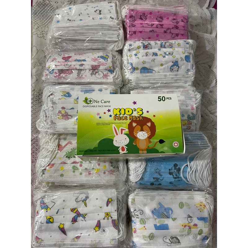 Masker Earloop Anak 3ply isi 50 pcs Best Quality Semarang