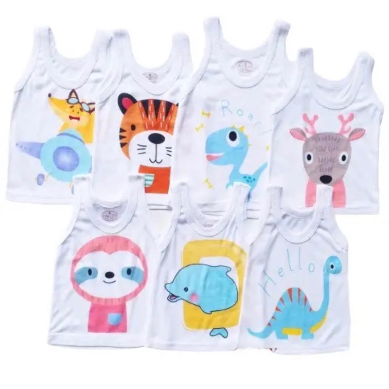 KAOS DALAM ANAK KARAKTER / SINGLET ANAK LAKI LAKI PEREMPUAN