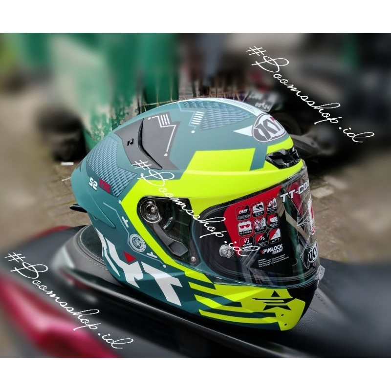 KYT tt course fuselage yelow matt