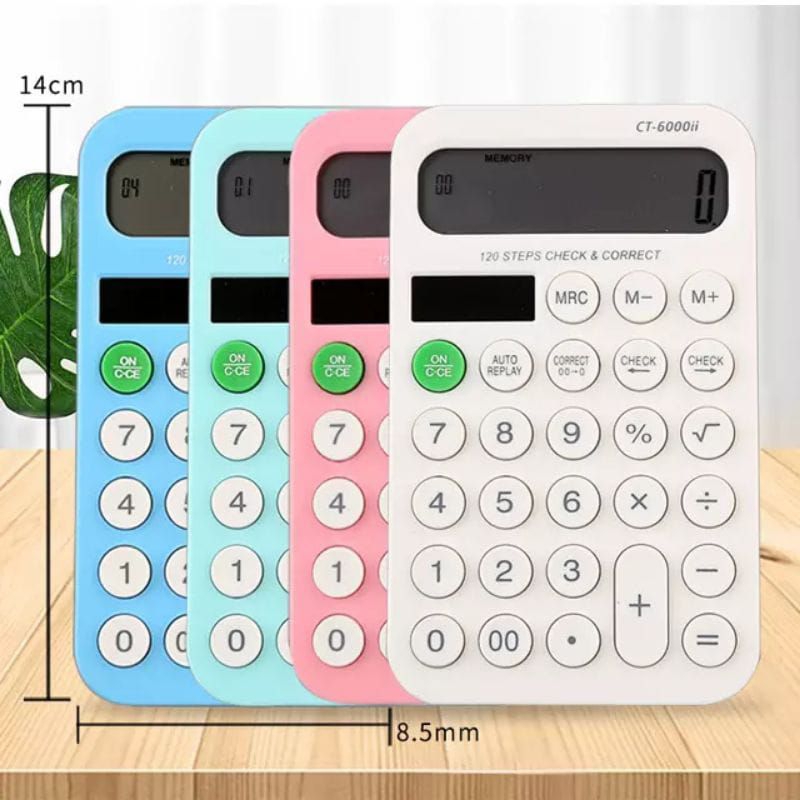 

KALKULATOR CITIZEN CT 6000ii 12 DIGIT WARNA