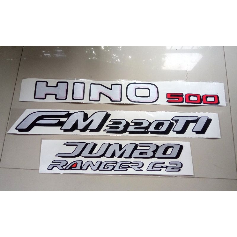 Stiker Hino 500 FM320Ti / stiker hino 500 FM 320 ti / hino 500 fm 320 ti