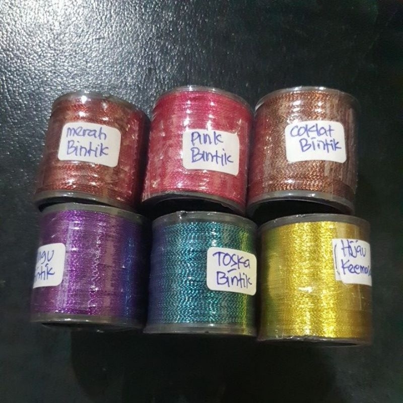 benang metalic untuk joran