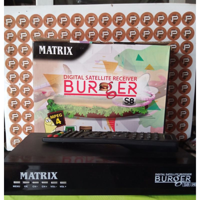 Receiver Matrix Burger s8
