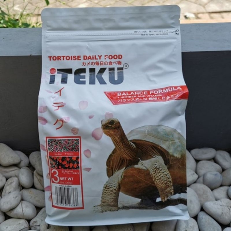 Iteku Tortoise Food 1.36kg makanan kura darat