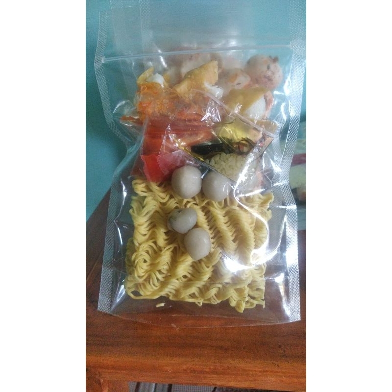 

Mie Jadah topping mini