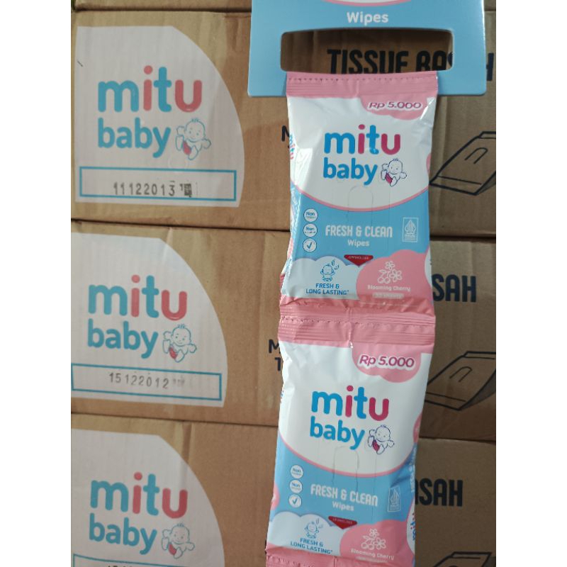 MITU BABY FRESH &amp; CLEAN WIPES 30 SHEETS