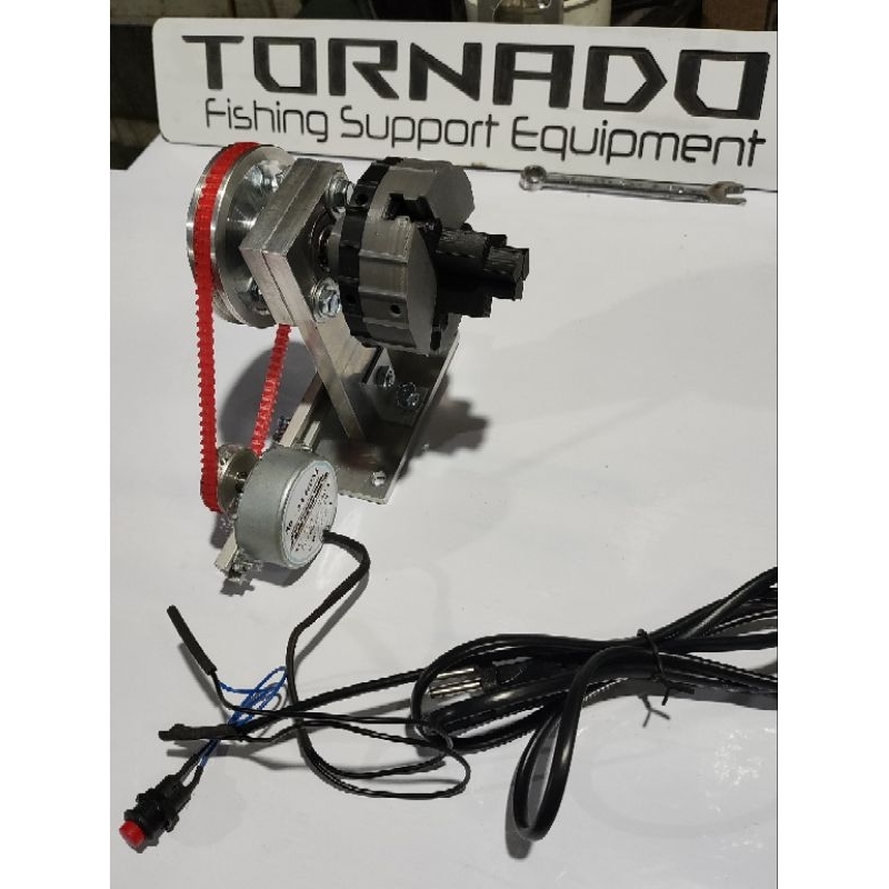 Headstock rod wrapper atau Rod dryer dengan chuck 3D