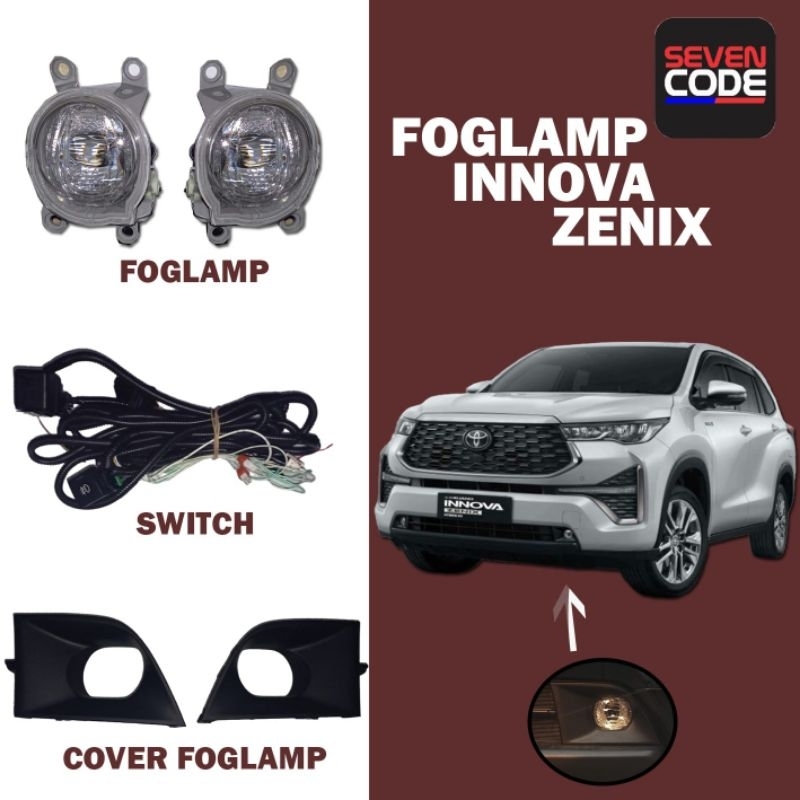 FOGLAMP INNOVA ZENIX / LAMPU KABUT INNOVA ZENIX Type G/V ORI