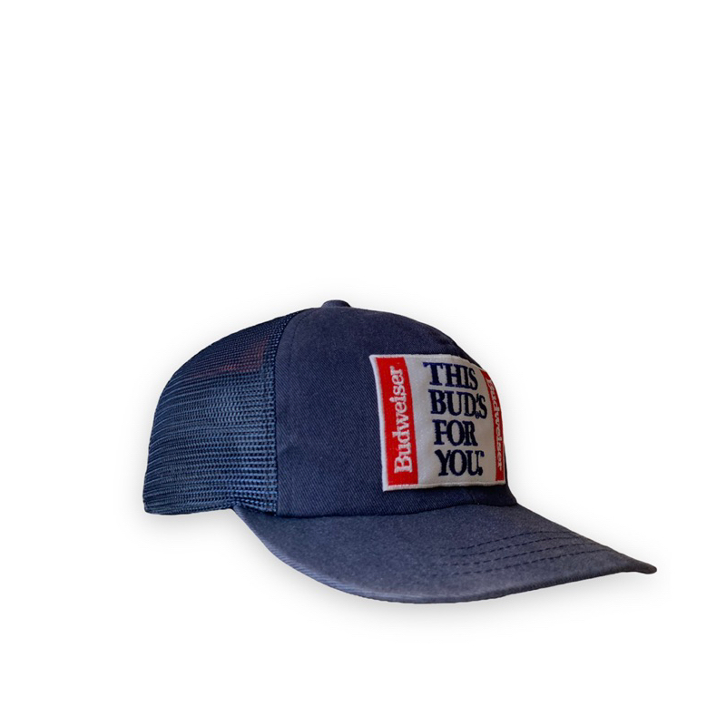 TOPI VINTAGE BUDWEISER FULL BORDIR