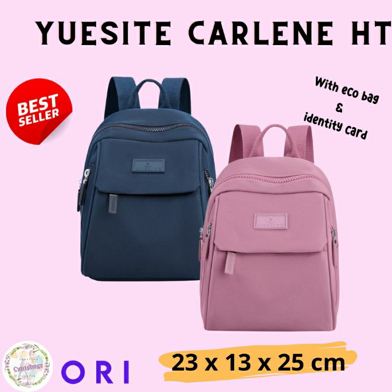 TAS RANSEL KECIL KEKINIAN YUESITE CARLENE HT SMALL BACKPACK