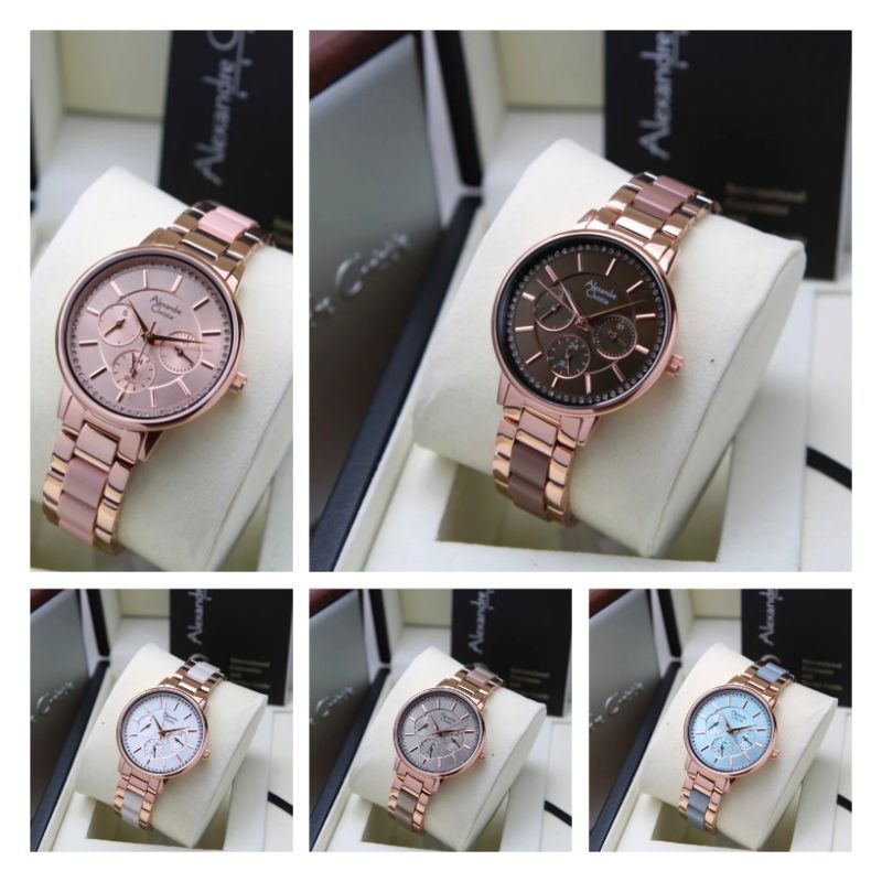 JAM TANGA WANITA ALEXANDRE CHRISTIE AC 2A31 2A31 AC2A31 ORIGIN