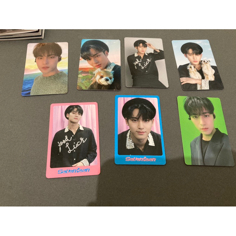 READY INA PC MINI DICON SEVENTEEN MINGYU JEONGHAN WOOZI JUN VOCAL LINE RAPP LINE