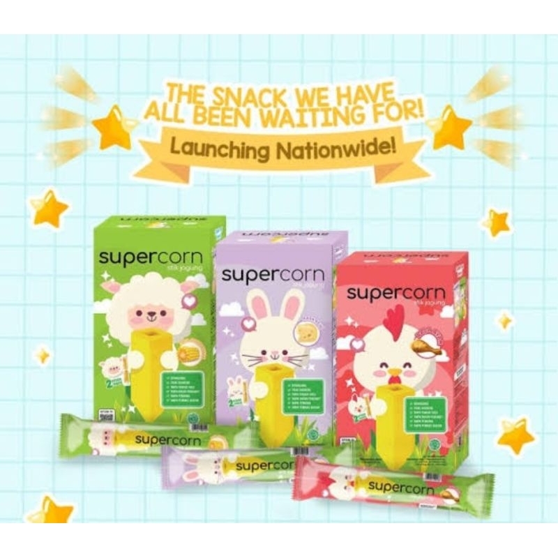 

SUPERCORN STIK JAGUNG SNACK 120gr