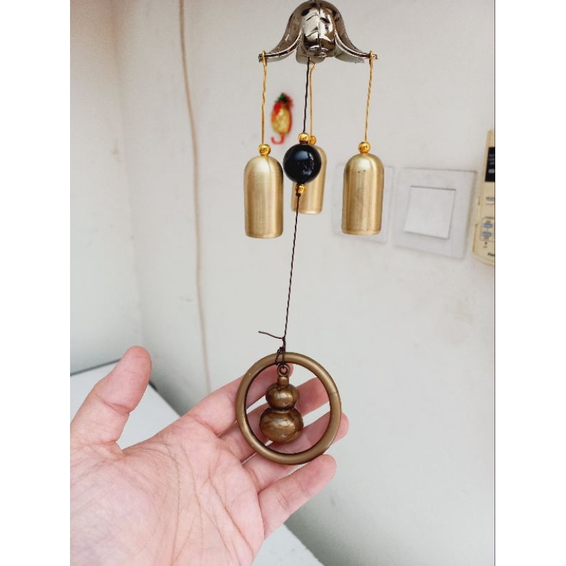 Fung Ling Tembaga / Gantungan Lonceng Angin Feng Shui / Dekorasi Gantung / Wind Chime Traditional