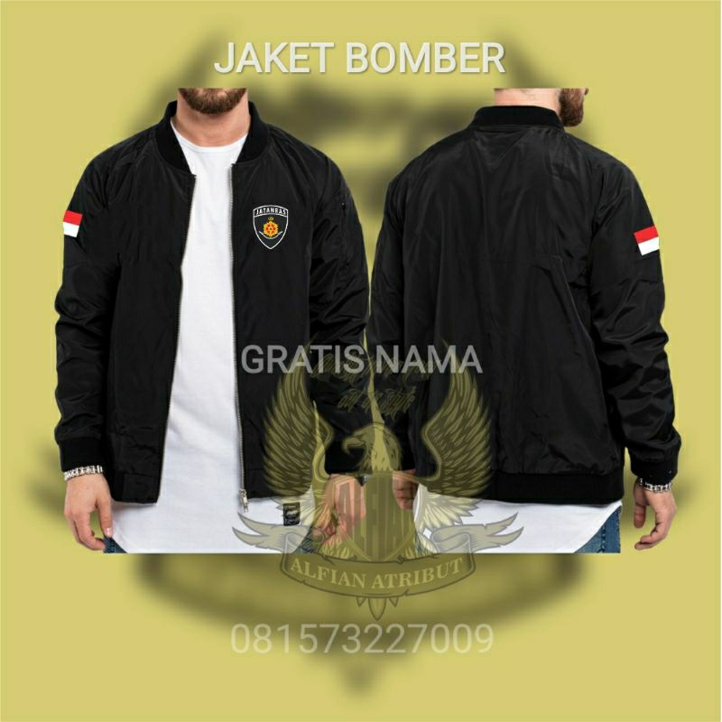 jaket jatanras JAKET BOMBER JATANRAS LOGO JATANRAS